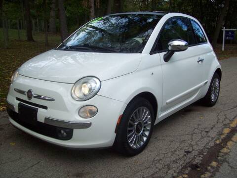 2012 FIAT 500 for sale at Edgewater of Mundelein Inc in Wauconda IL