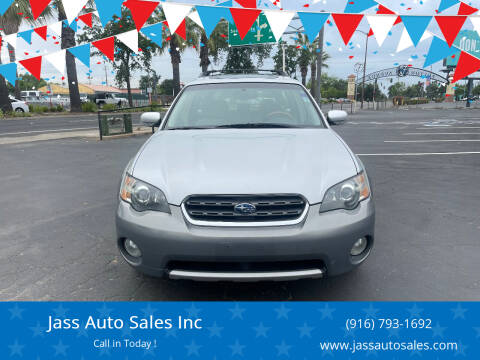 2005 Subaru Outback for sale at Jass Auto Sales Inc in Sacramento CA