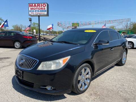 2013 Buick LaCrosse for sale at Mario Motors in South Houston TX