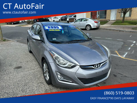 2014 Hyundai Elantra for sale at CT AutoFair in West Hartford CT