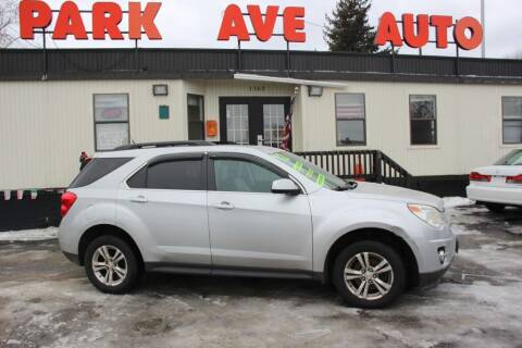 2012 Chevrolet Equinox for sale at Park Ave Auto Inc. in Worcester MA