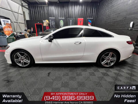 2018 Mercedes-Benz E-Class E 400 4MATIC