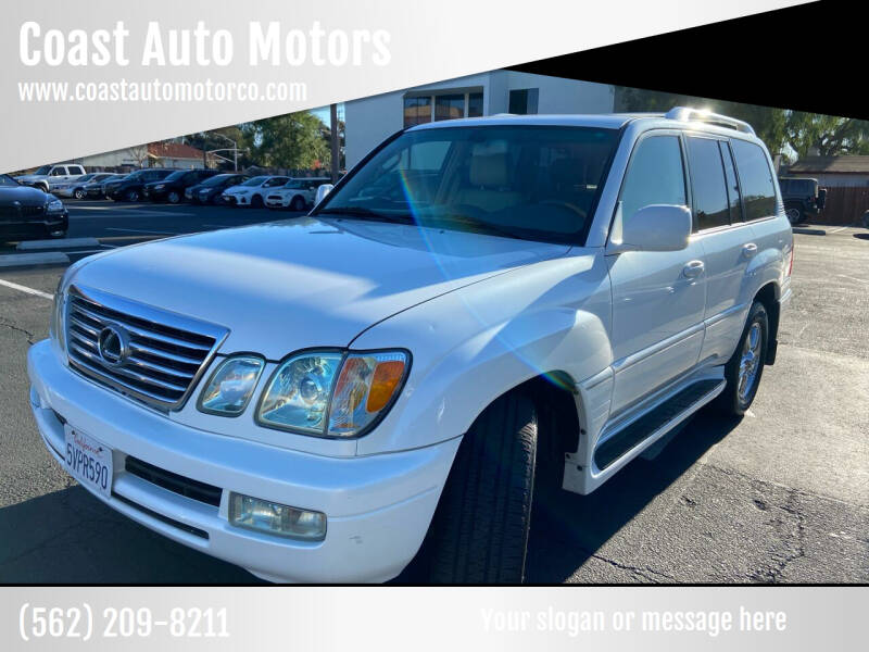 2006 Lexus LX 470 for sale at Coast Auto Motors in Newport Beach CA