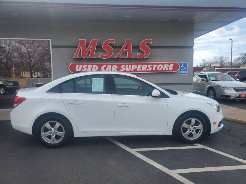 2016 Chevrolet Cruze Limited for sale at MSAS AUTO SALES in Grand Island NE