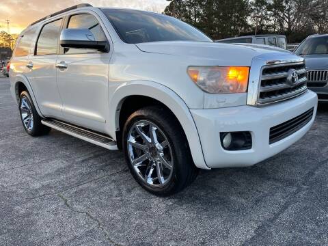2008 Toyota Sequoia for sale at United Luxury Motors in Stone Mountain GA