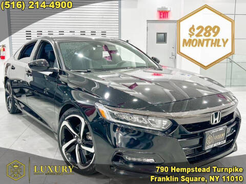 2020 Honda Accord for sale at LUXURY MOTOR CLUB in Franklin Square NY
