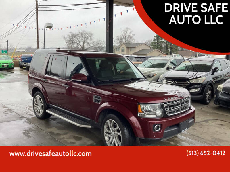 2016 Land Rover LR4 for sale at DRIVE SAFE AUTO LLC in Springfield OH