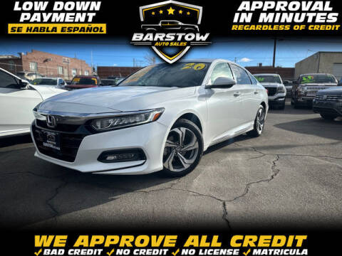2020 Honda Accord for sale at BARSTOW AUTO SALES in Barstow CA