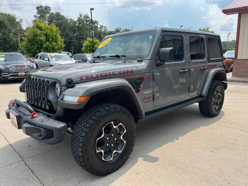 2020 Jeep Wrangler Unlimited for sale at Azteca Auto Sales LLC in Des Moines IA
