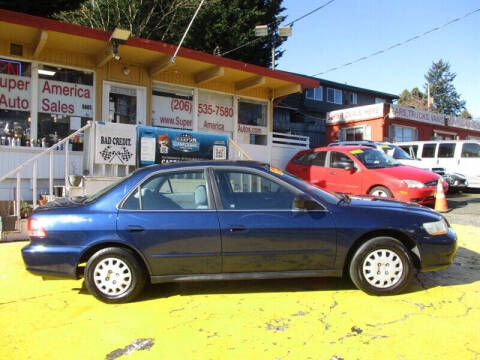 2002 Honda Accord Value Package