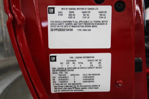 2002 Chevrolet Camaro Z28