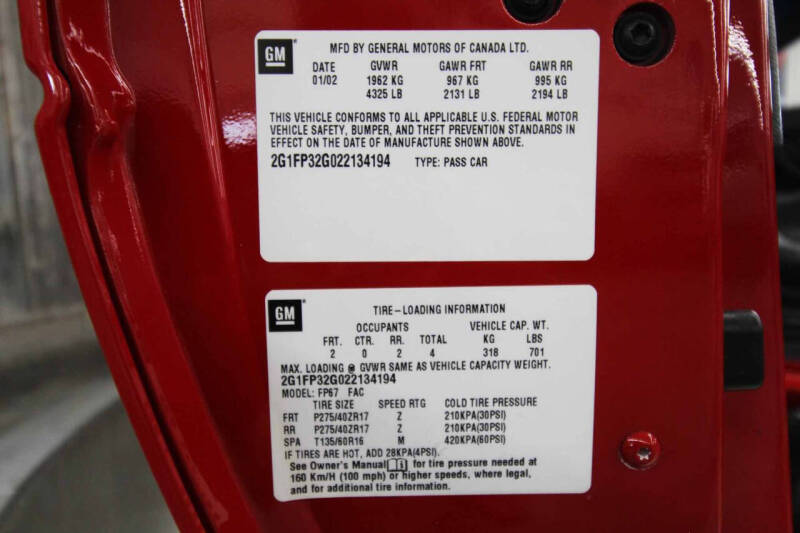 2002 Chevrolet Camaro Z28