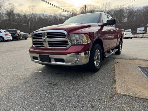 2013 RAM 1500 for sale at Desmond's Auto Sales in Colchester CT