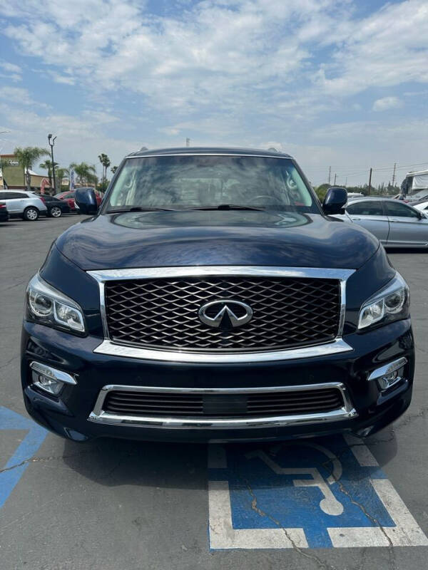 2015 Infiniti QX80 for sale at Cars Landing Inc. in Colton CA