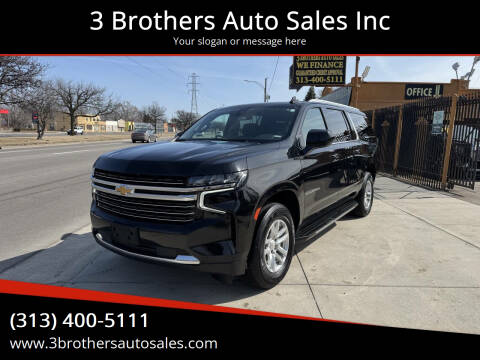2021 Chevrolet Suburban for sale at 3 Brothers Auto Sales Inc in Detroit MI