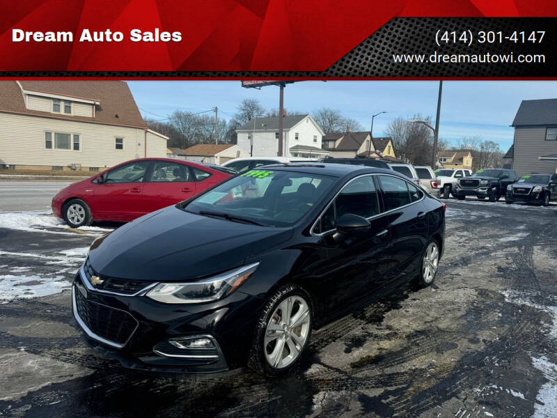 2017 Chevrolet Cruze for sale at Dream Auto Sales in South Milwaukee WI