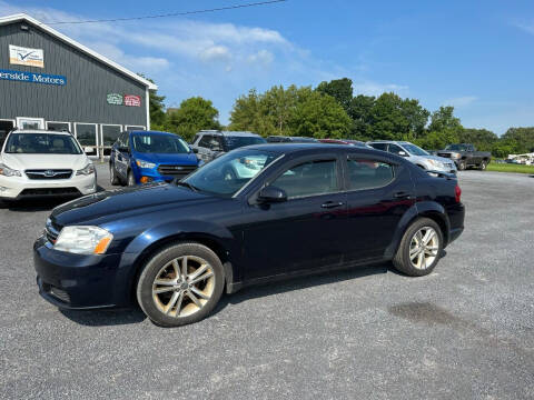 2012 Dodge Avenger for sale at Riverside Motors in Glenfield NY