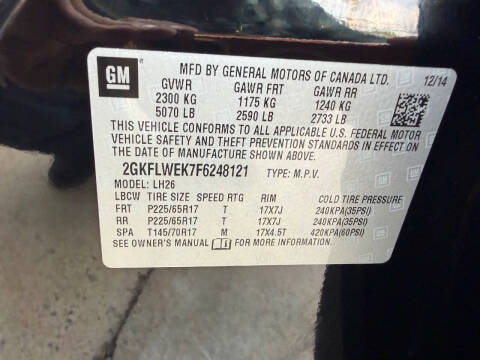 2015 GMC Terrain SLE-2