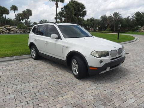 2007 BMW X3 for sale at AUTO HOUSE FLORIDA in Pompano Beach FL