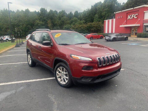 2016 Jeep Cherokee for sale at Road Rive in Charlotte NC