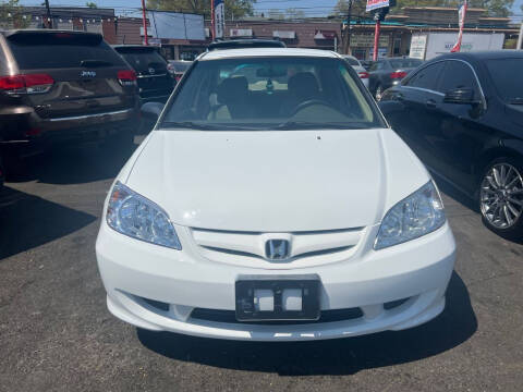 2005 Honda Civic for sale at Park Avenue Auto Lot Inc in Linden NJ