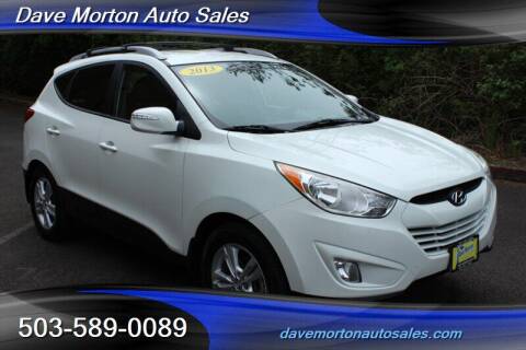 2013 Hyundai Tucson for sale at Dave Morton Auto Sales in Salem OR
