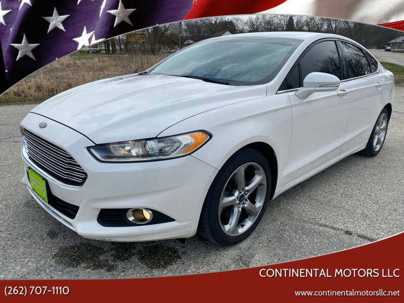 2014 Ford Fusion for sale at Continental Motors LLC in Hartford WI