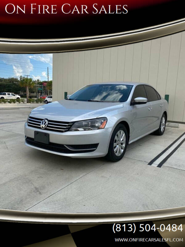 2015 Volkswagen Passat for sale at On Fire Car Sales in Tampa FL