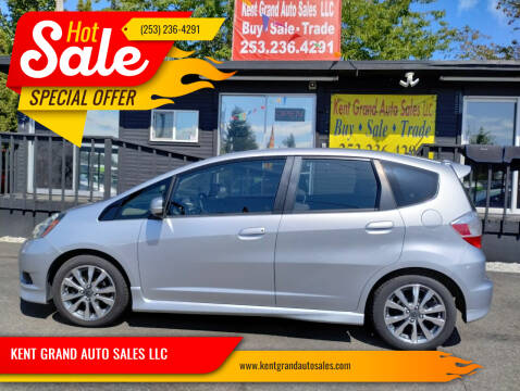 2013 Honda Fit for sale at KENT GRAND AUTO SALES LLC in Kent WA