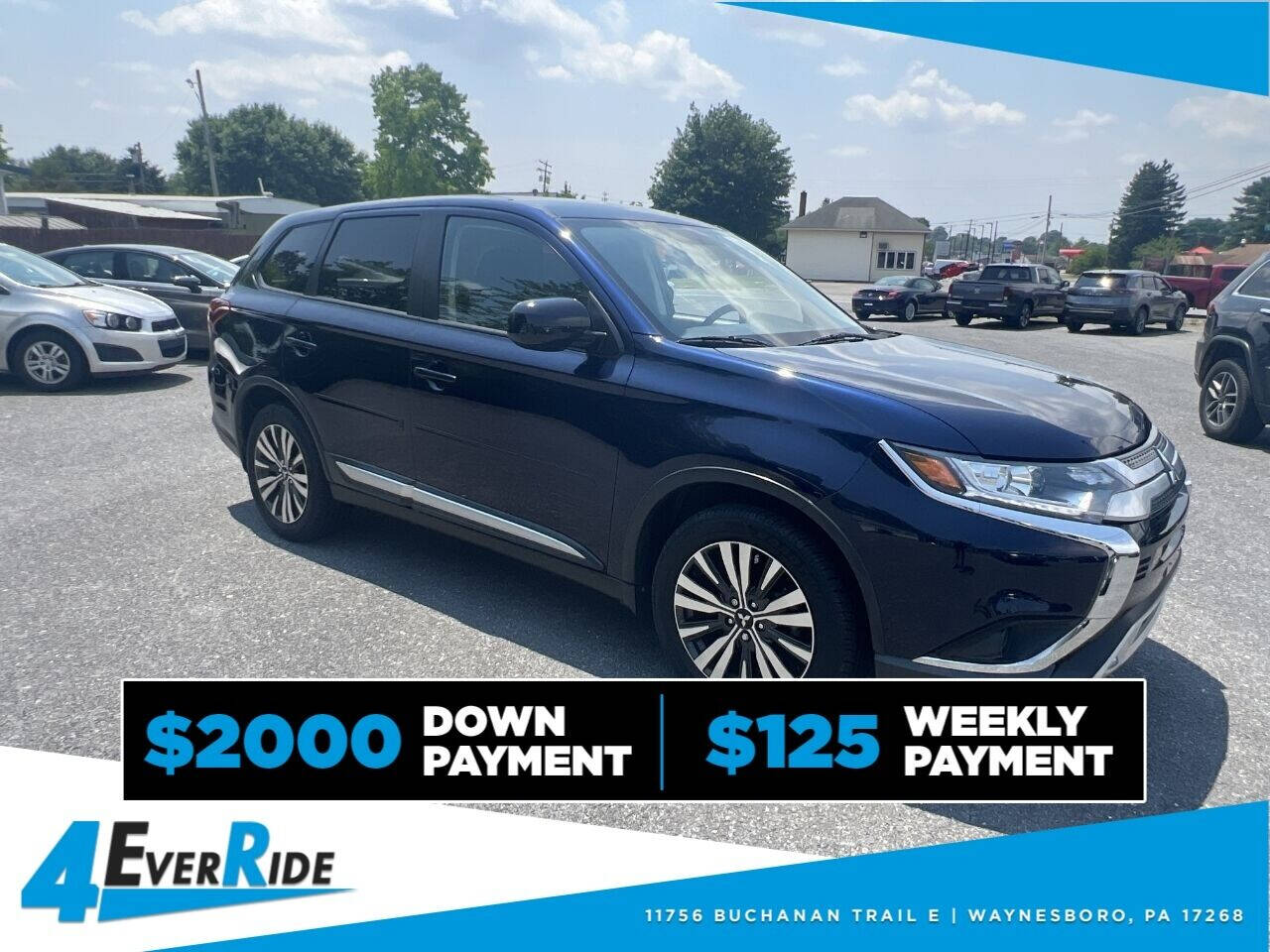 2019 Mitsubishi Outlander for sale at 4 Ever Ride in Waynesboro, PA