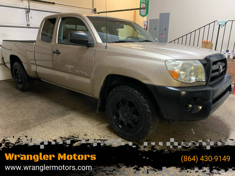 2007 Toyota Tacoma for sale at Wrangler Motors in Spartanburg SC