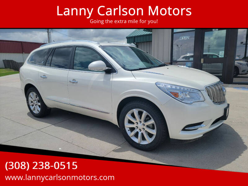 2015 Buick Enclave for sale at Lanny Carlson Motors in Kearney NE