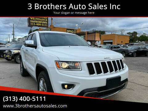 2014 Jeep Grand Cherokee for sale at 3 Brothers Auto Sales Inc in Detroit MI