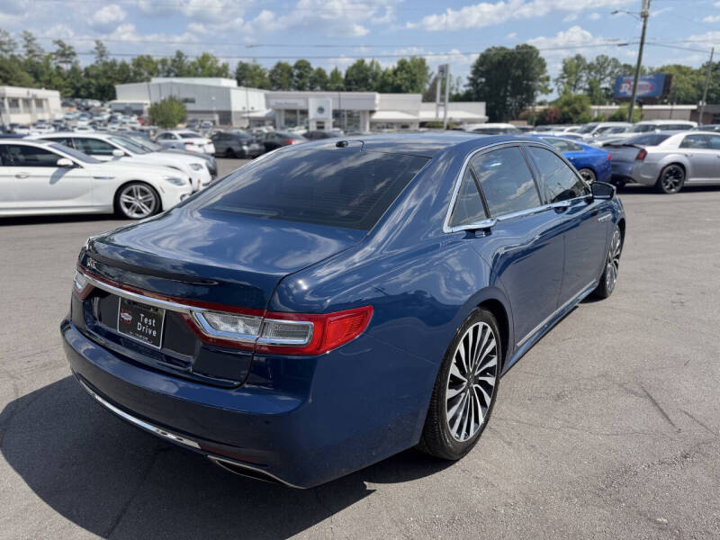 2017 Lincoln Continental Black Label