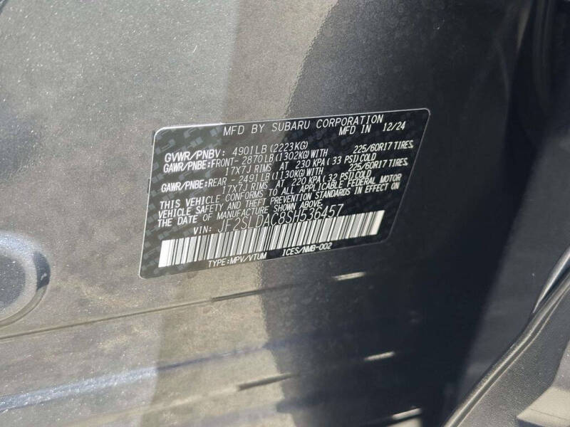 2025 Subaru Forester