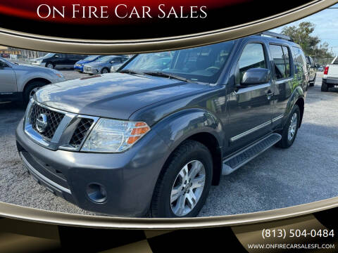 2012 Nissan Pathfinder for sale at On Fire Car Sales in Tampa FL