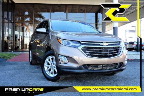 2018 Chevrolet Equinox for sale at Premium Cars of Miami in Miami FL