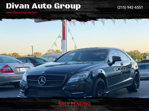 2012 Mercedes-Benz CLS for sale at Divan Auto Group in Feasterville Trevose PA