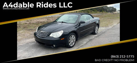 2008 Chrysler Sebring for sale at A4dable Rides LLC in Haines City FL