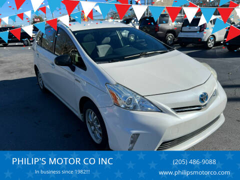 2013 Toyota Prius v for sale at PHILIP'S MOTOR CO INC in Haleyville AL