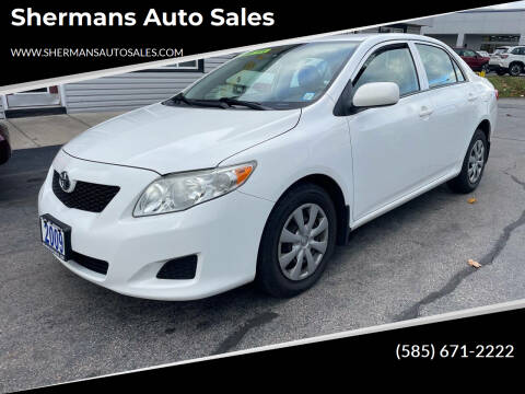 2009 Toyota Corolla for sale at Shermans Auto Sales in Webster NY