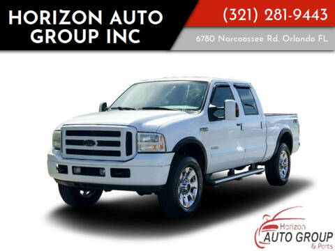 2006 Ford F-250 Super Duty for sale at HORIZON AUTO GROUP INC in Orlando FL