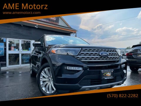 2021 Ford Explorer Hybrid for sale at AME Motorz in Wilkes Barre PA