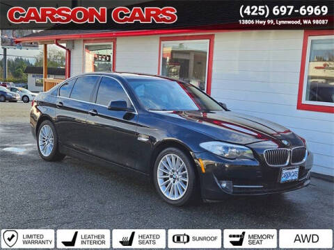 2013 BMW 5 Series for sale at Carson Cars in Lynnwood WA