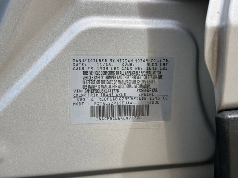 2019 Nissan Kicks SV