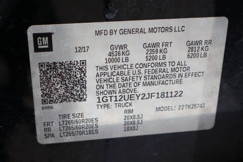 2018 GMC Sierra 2500HD Denali