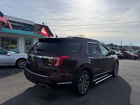 2018 Ford Explorer Platinum