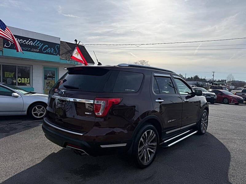 2018 Ford Explorer Platinum