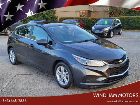 2017 Chevrolet Cruze for sale at Windham Motors in Florence SC