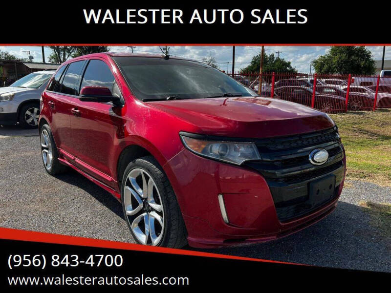 2012 Ford Edge for sale at WALESTER AUTO SALES in Hidalgo TX